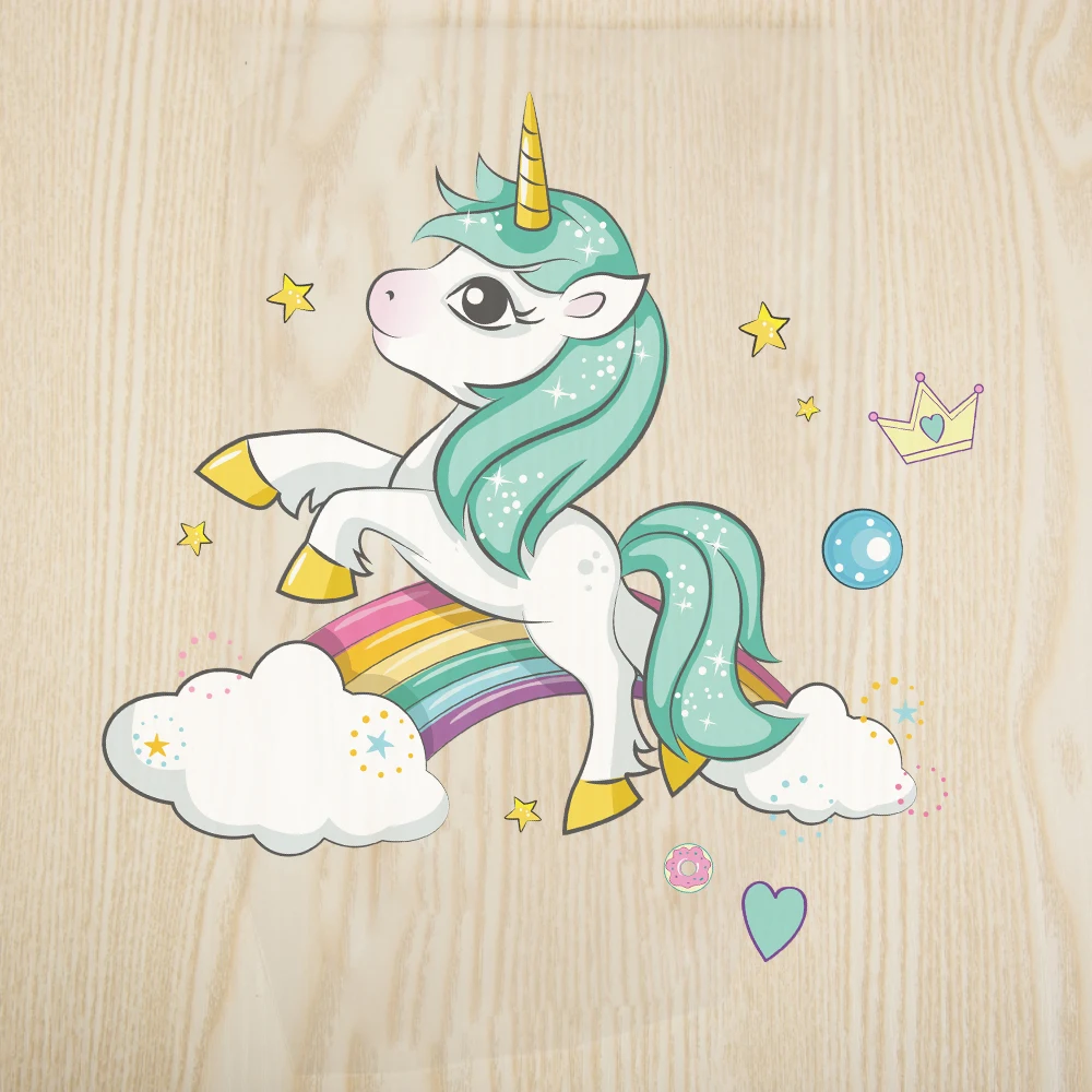 Термопатчи для детской одежды термотрансферные Мультяшные животные аксессуары