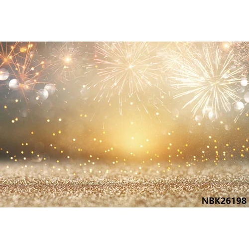 Yeele виниловый синий золотой снег Рождественский горошек легкий боке фон для