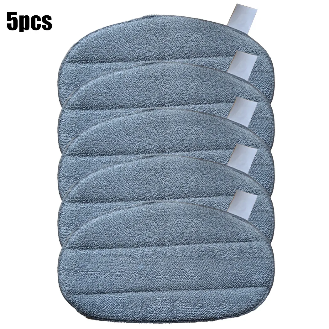 

5xFor Leifheit CleanTenso Replacement Pads Steam Cleaner Broom Wiper Cover 11911 Replacement Appliance