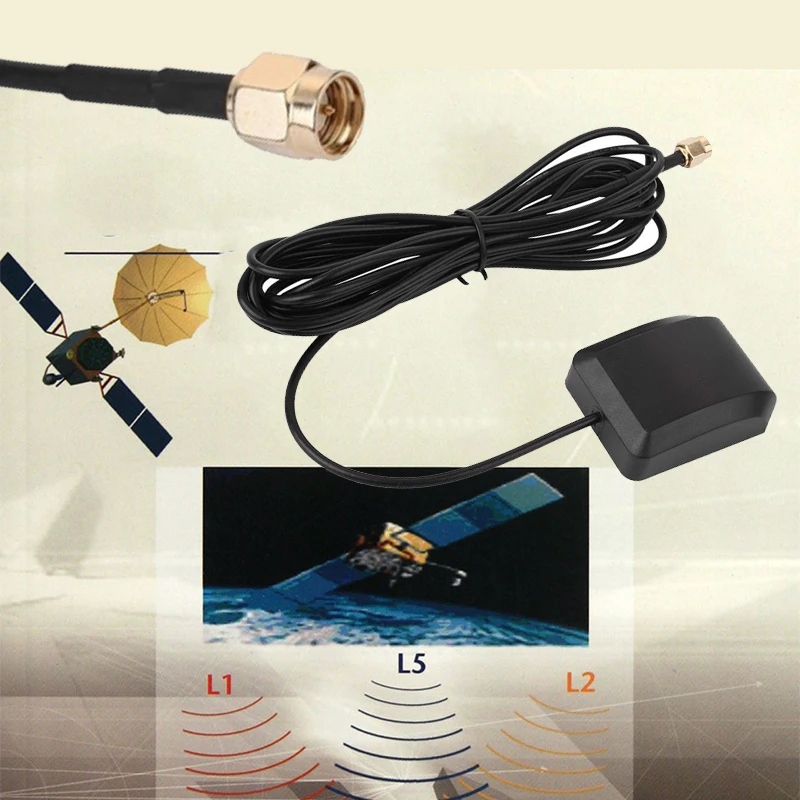 Антенна Разъем премиум качества GPS активная антенна 300 см усиление универсальная