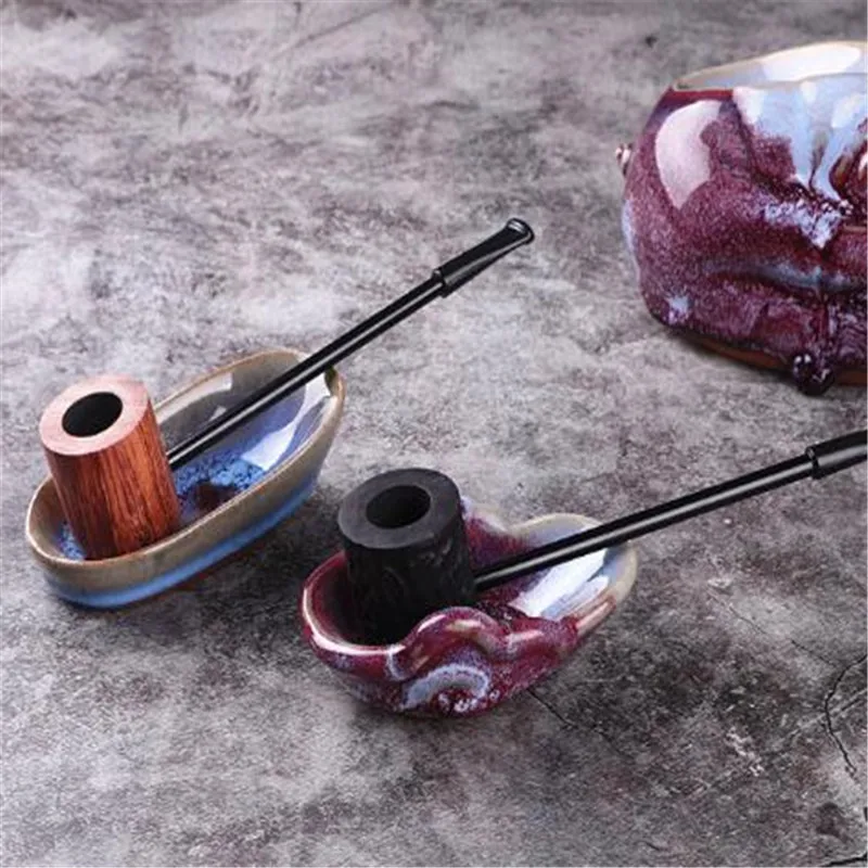 Длинная бритвенная трубка множество вариантов прямая деревянная 3 мм фильтр