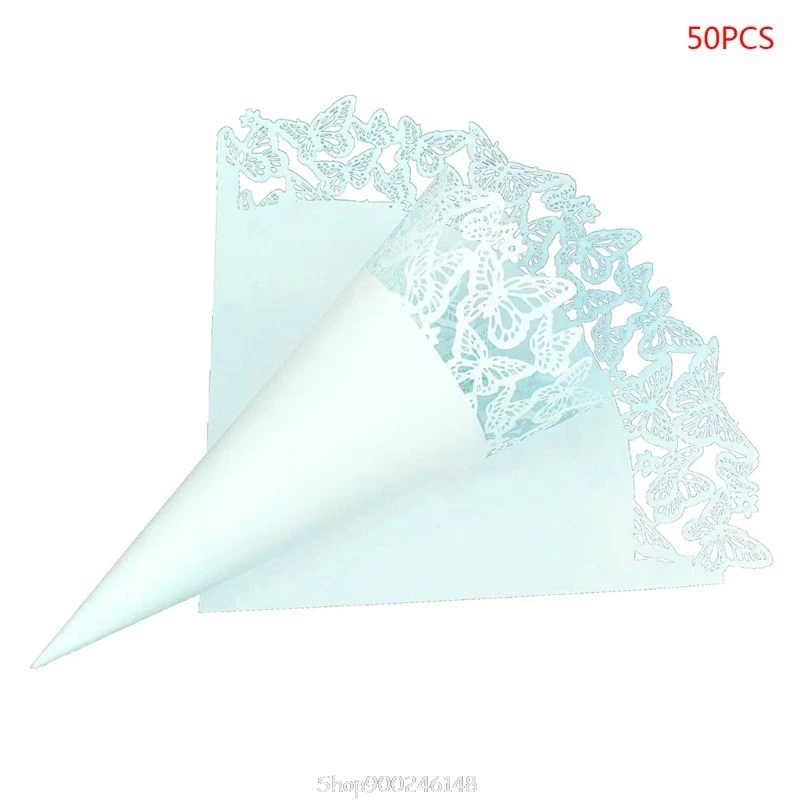 50 шт. кружевные лепестки в виде бабочек|Украшения своими руками для вечеринки| |