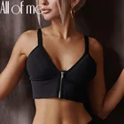 Бюстгальтер пуш-ап, однотонный, с застежкой спереди