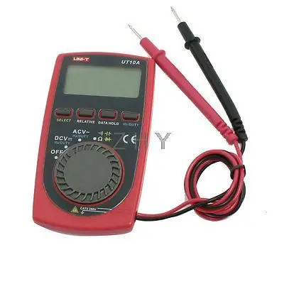 ЖК дисплей AC DC напряжение Омметр UT10A цифровой мультиметр|Производство