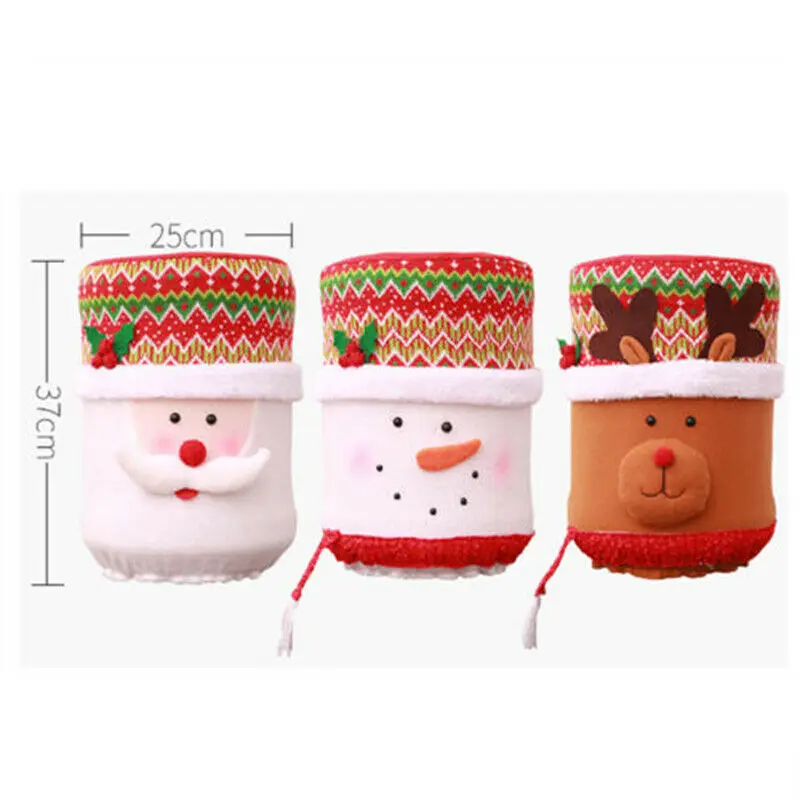 Рождественские бочки для питьевых фонтанов дозатор воды пылезащитный чехол