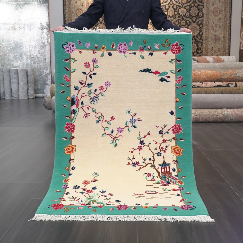 3 'x 4 7' популярный элегантный дизайн ручной вязки китайская художественная