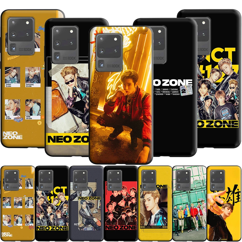 Силиконовый чехол NCT 127 Neo Zone для Samsung Galaxy Note 10 9 8 S20 S10 S10E S9 S8 Plus Ultra Lite S7 Edge|Бамперы| |