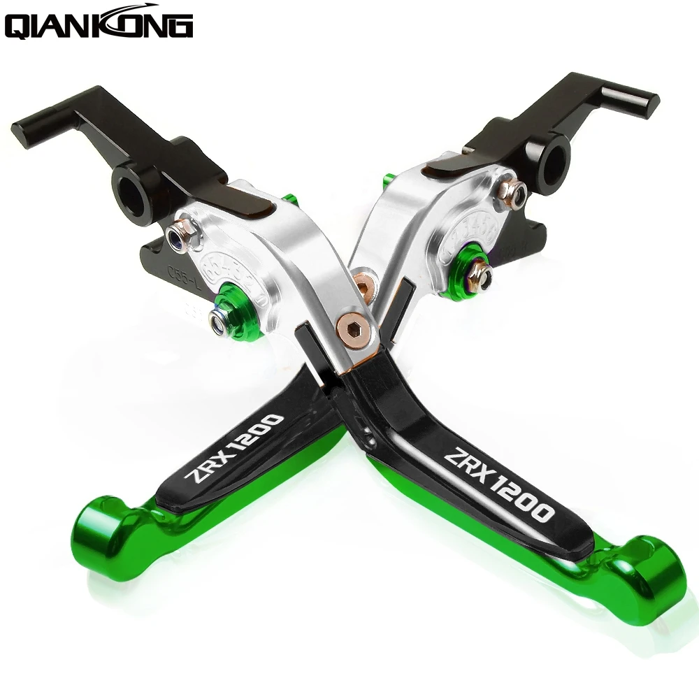 

Motorcycle CNC Adjustable Brake Clutch Levers handle For KAWASAKI ZRX 1200 ZRX1200 1999 2000 2001 2002 2003 2004 2005 2006 2007