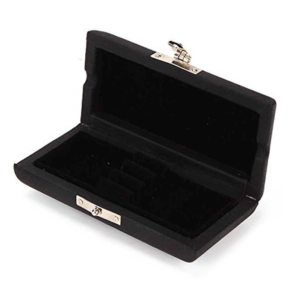 3x Oboe Reeds Чехол-держатель из искусственной кожи и дерева для деревянных ветровых