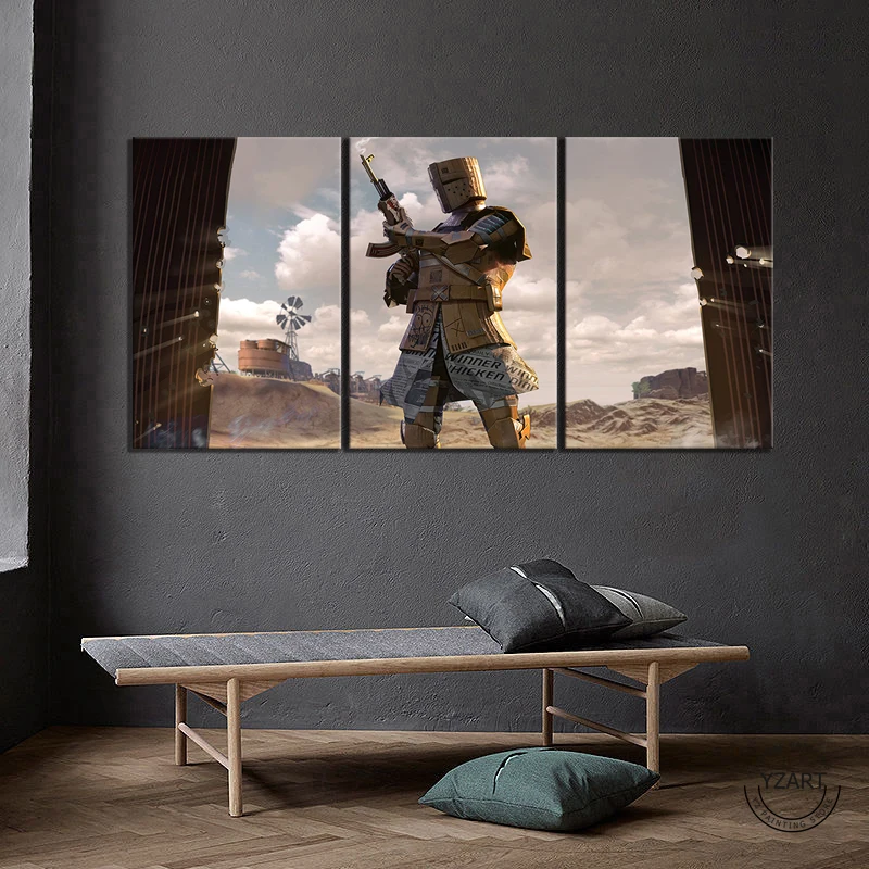 Набор Pubg картонный наряд из кожи воина игровой постер PUBG холст художественные