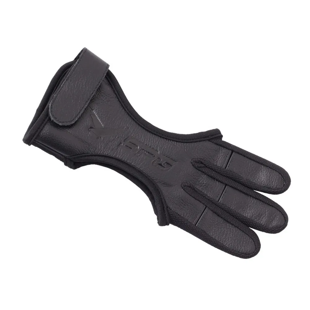 

Bow And Arrow Archery Three-finger Gloves SPG Recurve Deerskin Finger Protection Archery Bow Gloves For Recurve Compound Bow