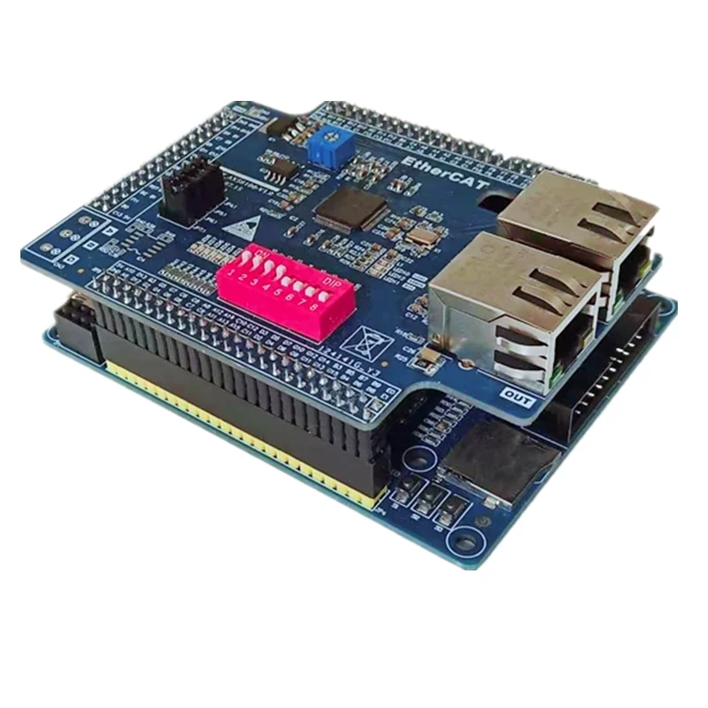 

Ethercat Development Board Learning Board STM32F407 / ET1100 / LAN9252 / AX58100 Core Board