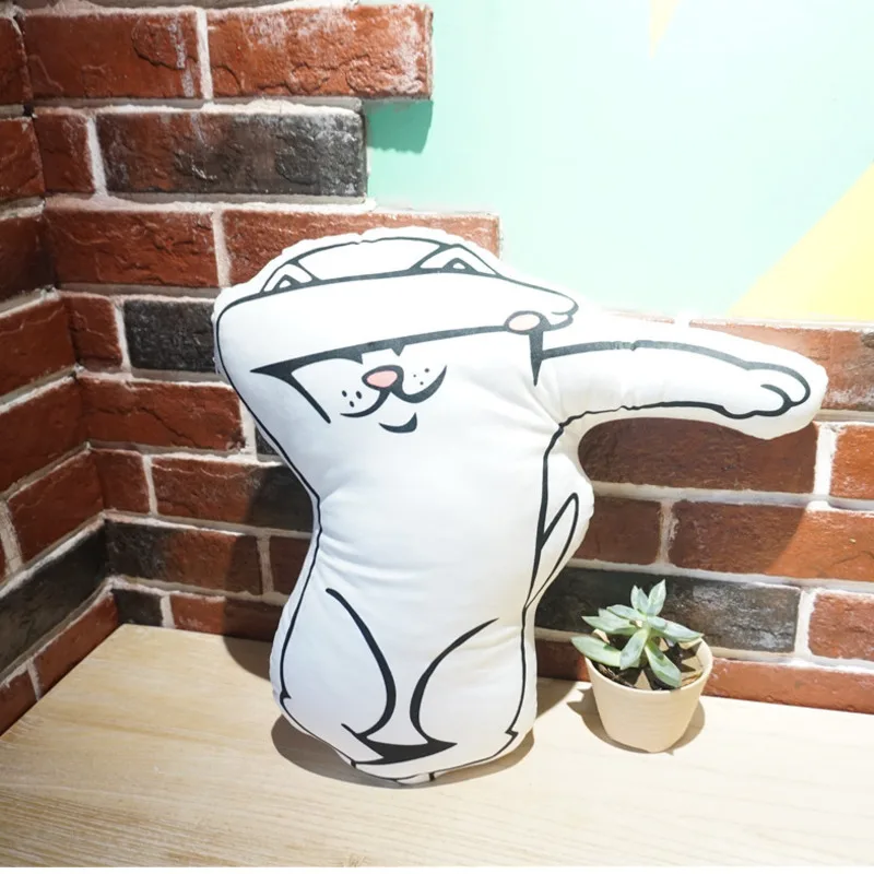 Игрушка плюшевая кошка рипдип милый Инопланетянин подушка мультяшный Зеленый
