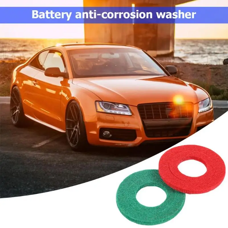 2 шт. автомобильные аккумуляторные стойки антикоррозийные аксессуары
