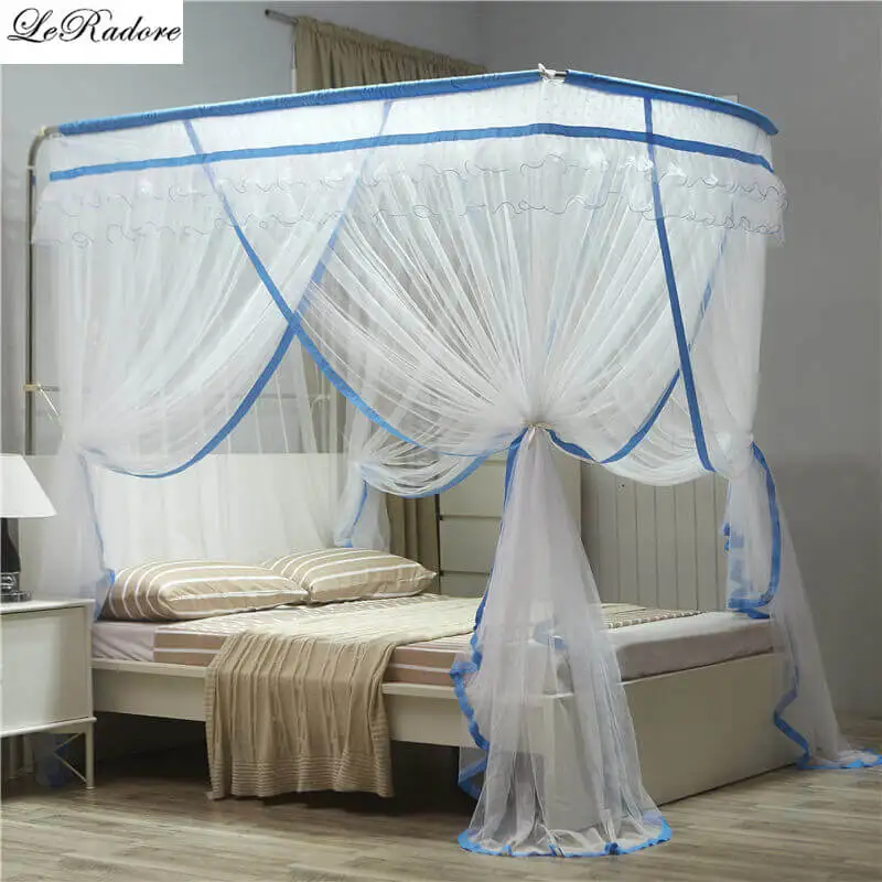 Новая Складная москитная сетка 3 отверстия рыболовная кровать жук складная