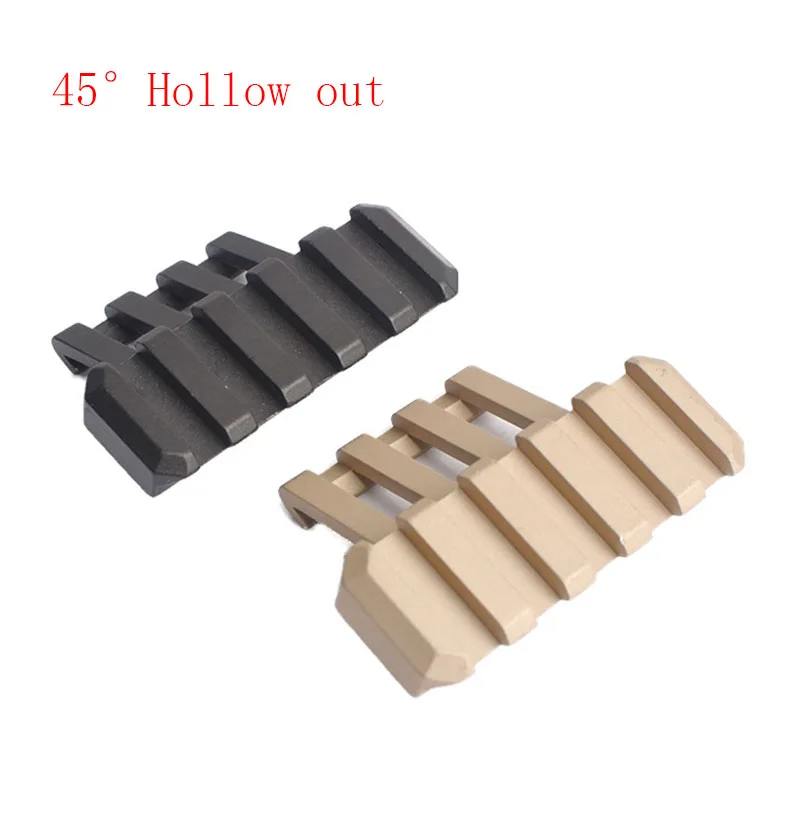 45 угловой офсетный Тактический 5 слотов боковая направляющая 20 мм Маунт