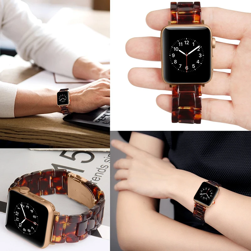 Ремешок для часов 18 цветов итальянский ремешок APPLE Watch 5 4 3 44 мм/42 мм Iwatch 40 38