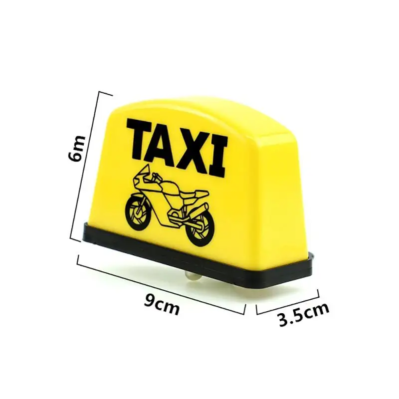 

1Pcs 12V Decoration Taxi LED Warning Light for Motorcycle Handle Lamp Motorcycle Decorative Lights Warning Signal Lamp Assembly