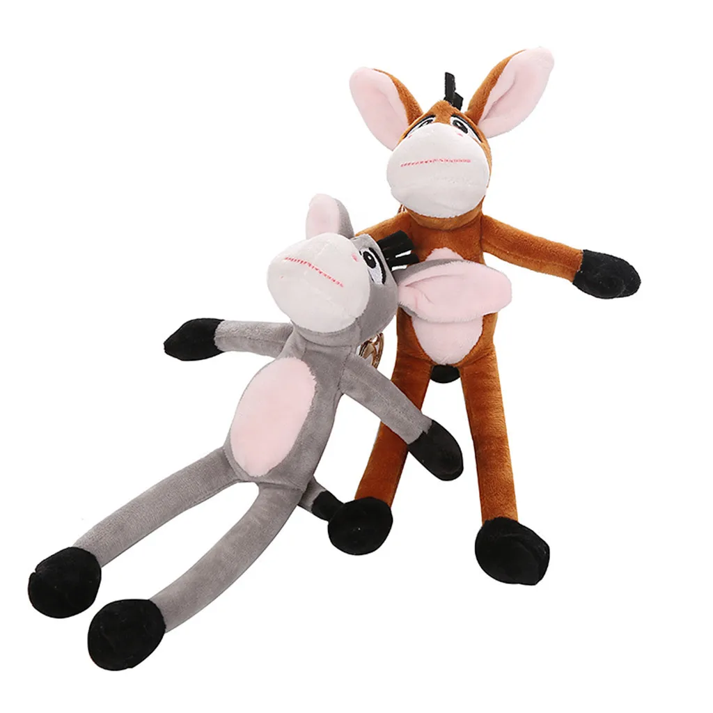 Мягкие плюшевые игрушки милые кулон Ослик куклы подарки на день рождения свадьбу