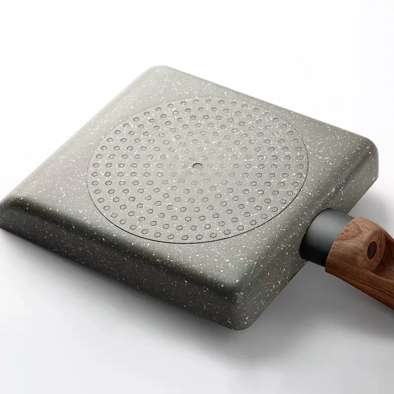 Японский Алюминий сплав сковородка для омлета с антипригарным окрытием Фрай