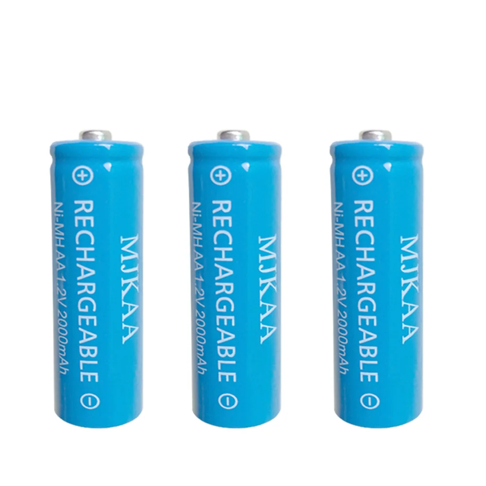 Дешевая аккумуляторная батарея AJQQ AA Ni-MH 1 2 V 2000mAh 2A Высокое качество для игрушечной