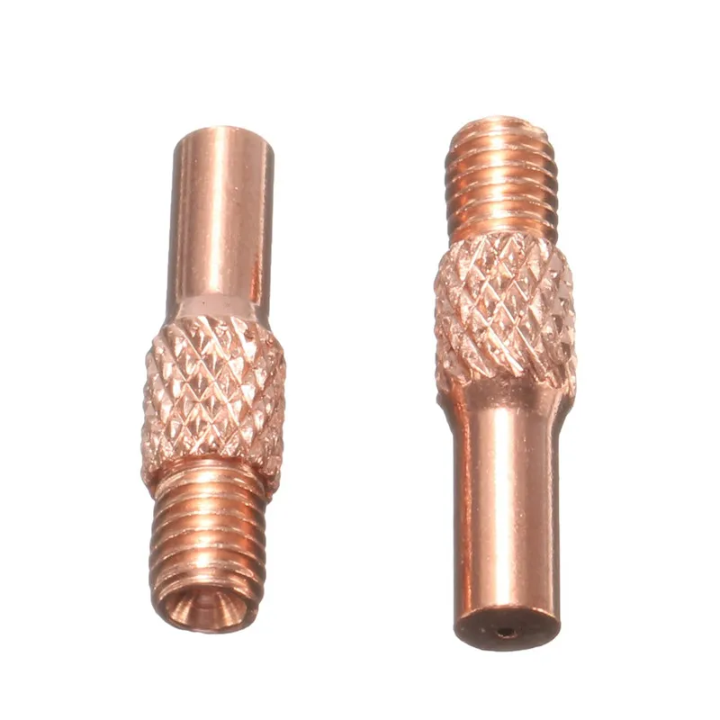 10 шт. сварочный пистолет контактные наконечники 0 8 мм для пистолета MIG Spool