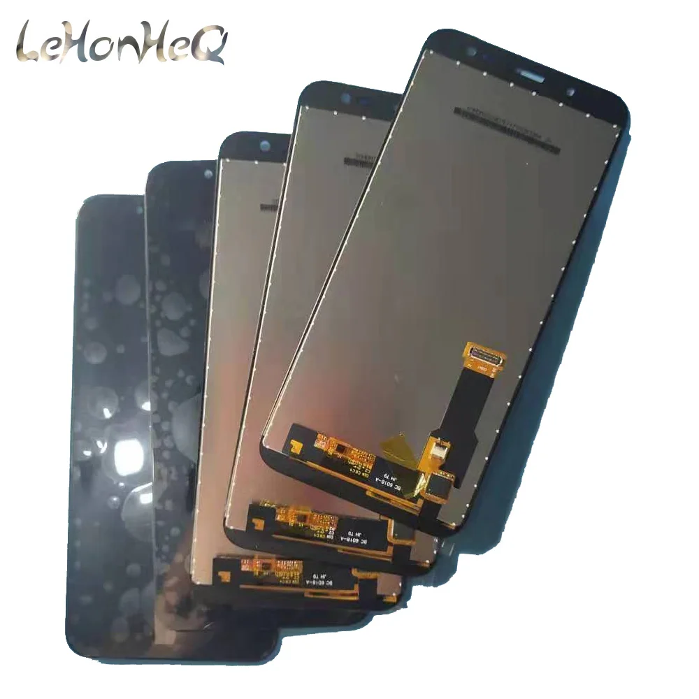 10 шт./лот J600 ЖК-дисплей для samsung Galaxy J6 J600 J600F J600G ЖК-дисплей с сенсорным экраном дигитайзер сборка