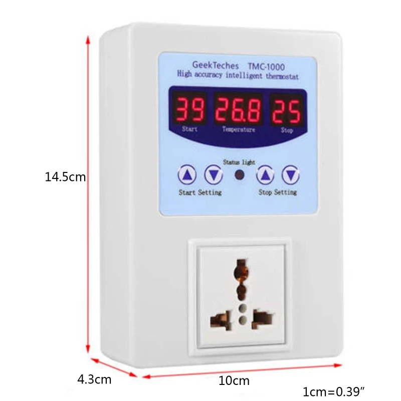 

Intelligent Digital Display Fish Tank Temperature Controller Aquarium Cooler