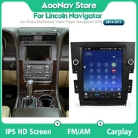 2din touch android 10 0 car radio for lincoln navigator 2014 2017 stereo multimedia player wireless carplay pioneer bluetooth
