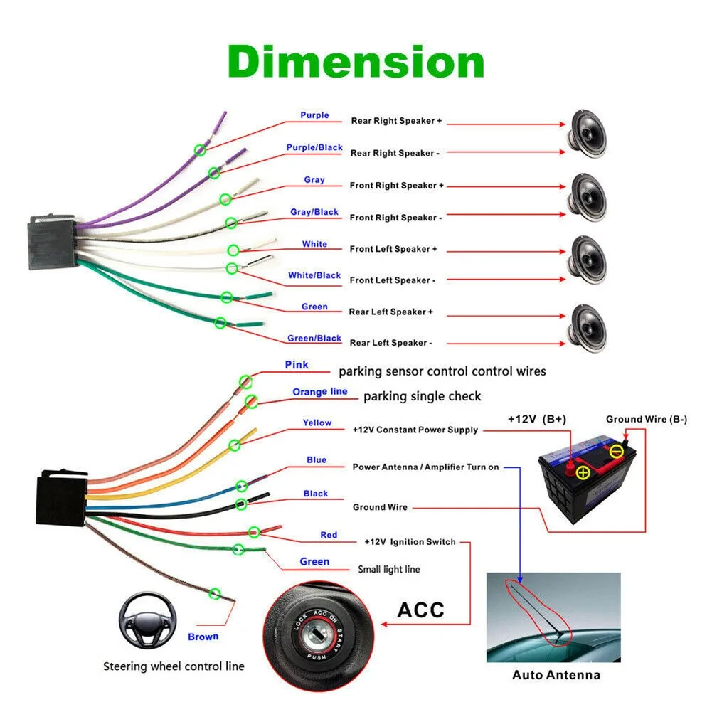 Автомагнитола 7 дюймов мультимедийный видеоплеер с GPS Wi-Fi Bluetooth MP5 для Toyota Corolla Camry