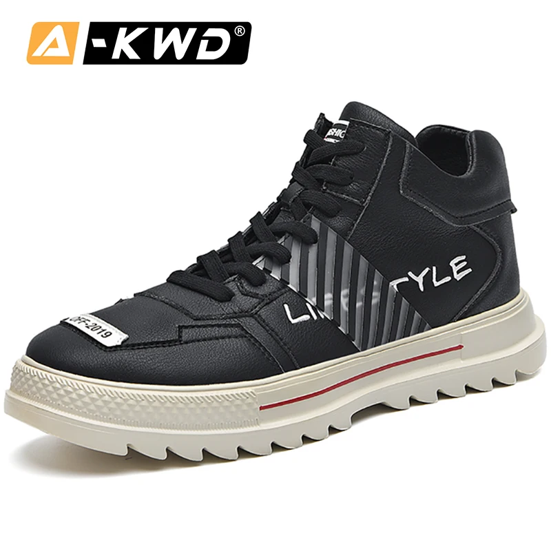 Модные Snikers для мужчин Сезон осень Дышащая мужская повседневная обувь на толстой