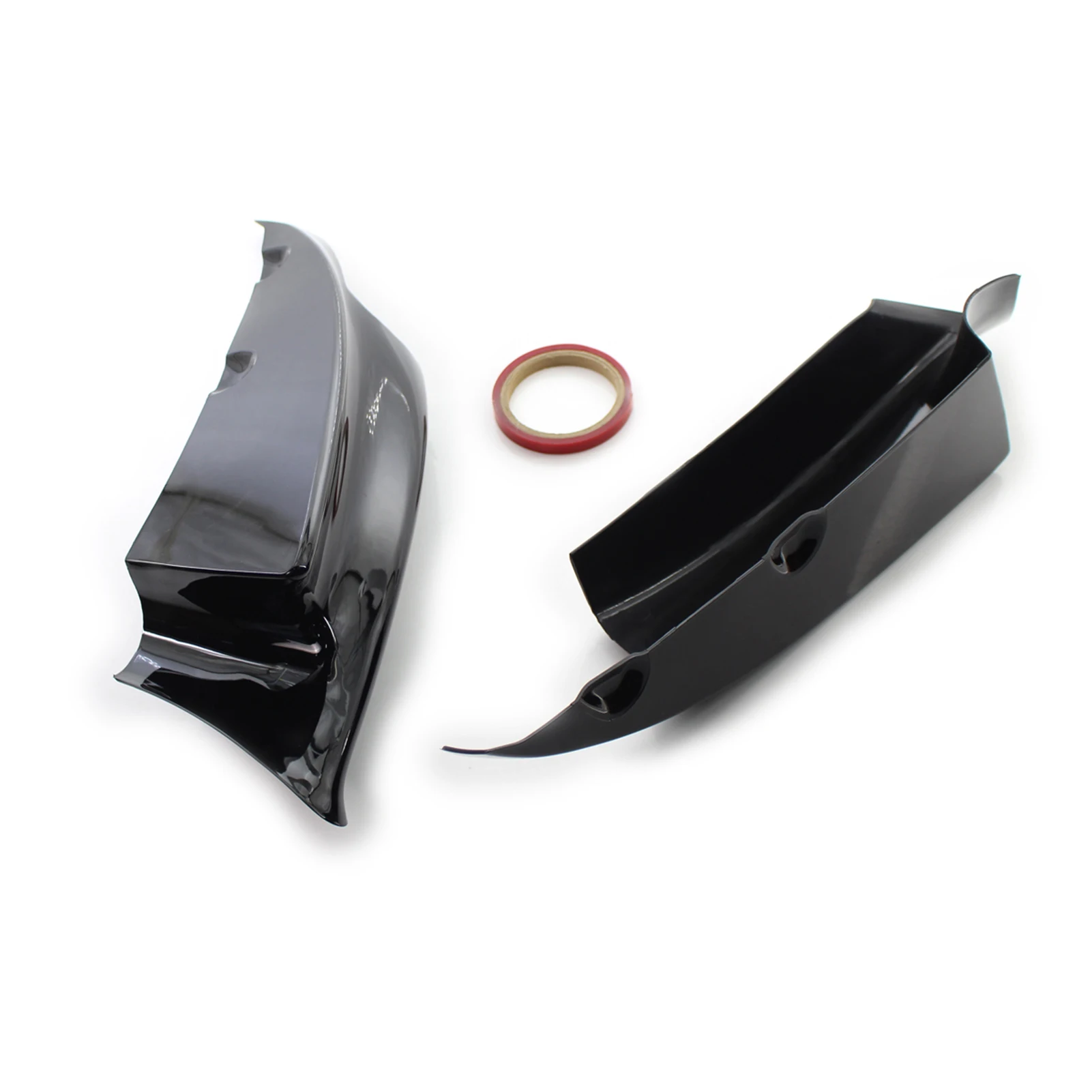 Передний бампер разветвители губа глянцевый черный утка для BMW E90 E92 E93 M3 2008-2013