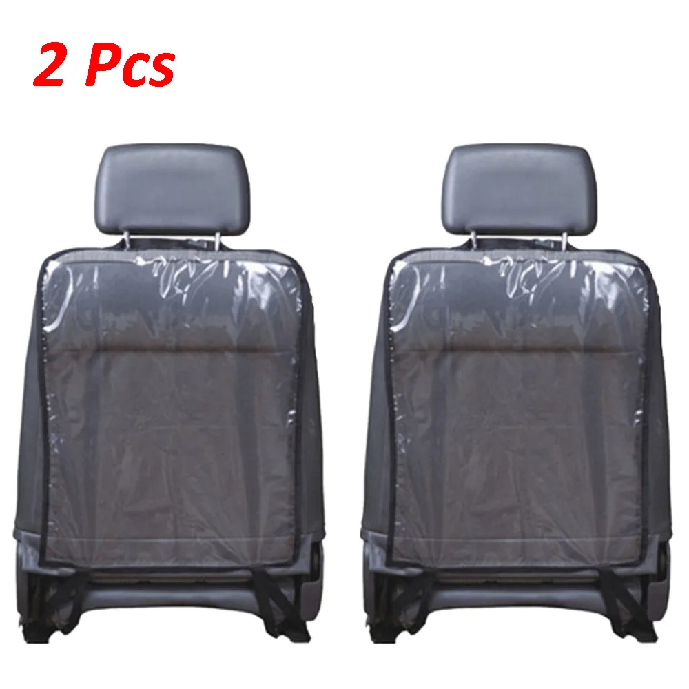

Чехол на заднее сиденье автомобиля, 2 шт., защитный чехол на заднее сиденье автомобиля для детей, от грязи и грязи, автомобильный коврик для ногами