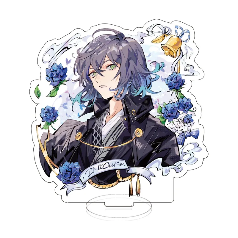 

Creativity Anime Demon Slayer Uzui Tengen Figure Desk Stand Card Rengoku Kyoujurou Cosplay Tokitou Muichirou Douma Standsing