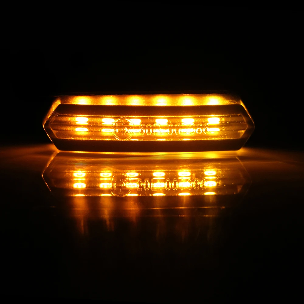 

2PCS Universal Motorcycle Turn Signal Lights LED Signal Lamp Streamer Flashing Motorcycle Accessories