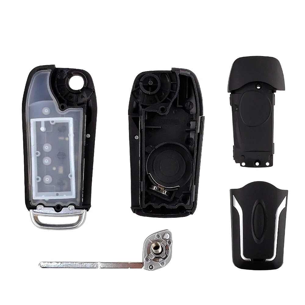 OkeyTech откидной складной ключ с 3 кнопками модифицированный чехол для пульта