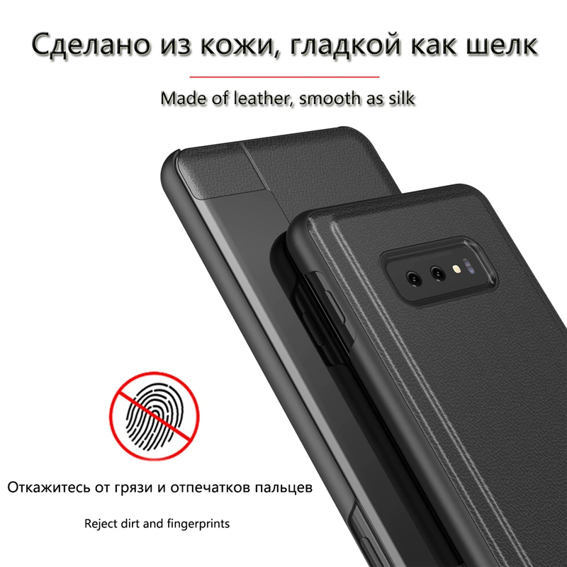 Роскошный умный флип-чехол для Huawei Honor 8X fundas оригинальный кожаный чехол с