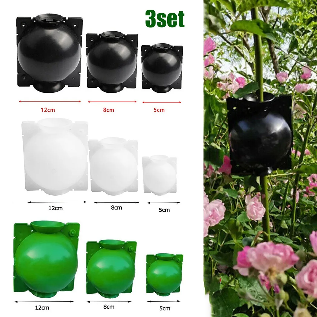 

9pcs Plant Rooting Boxes Air Layering Breeding Case Grafting Growing Device