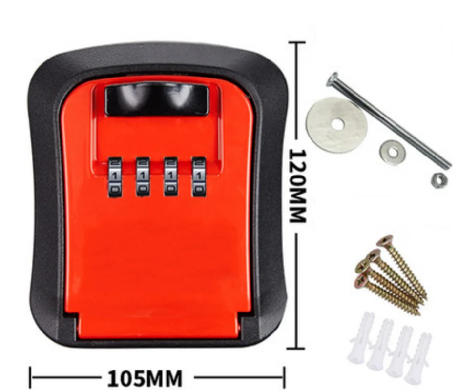 Ящики органайзеры для хранения ключей с 4 значным паролем запасные ключи