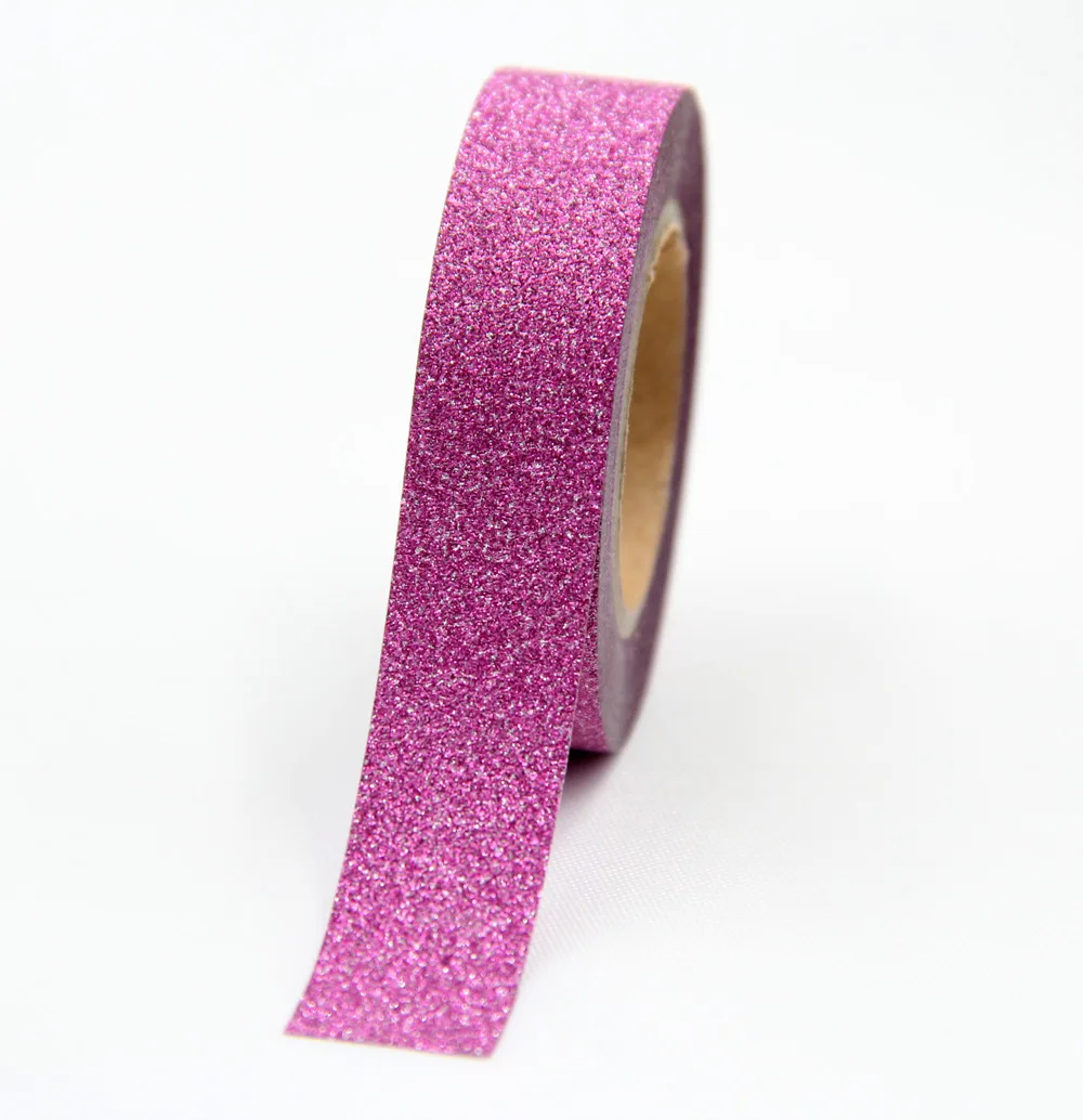 

A91 10pcs/lot Glitter Washi Tape Stationery Scrapbooking Decorative Adhesive Tapes DIY Color Masking Tape School Supplies