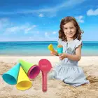 Песчаная игрушка, форма для мороженого, ковш, пластиковые пляжные игрушки для детей, летняя уличная форма для ролевых игр, водяной песок, форма для торта