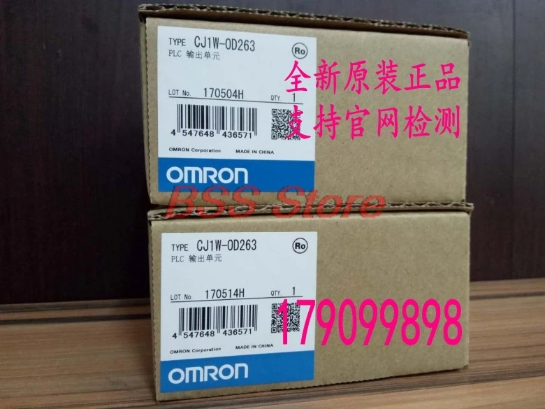 

CJ1W-OD263 PLC Output Unit Original Authentic Brand New