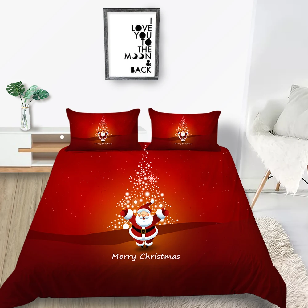 

Hot Sale Bedding Set Christmas Gifts Classic 3D Duvet Cover Blackboard Queen King Twin Double Full Single Bed Set Pillowcase
