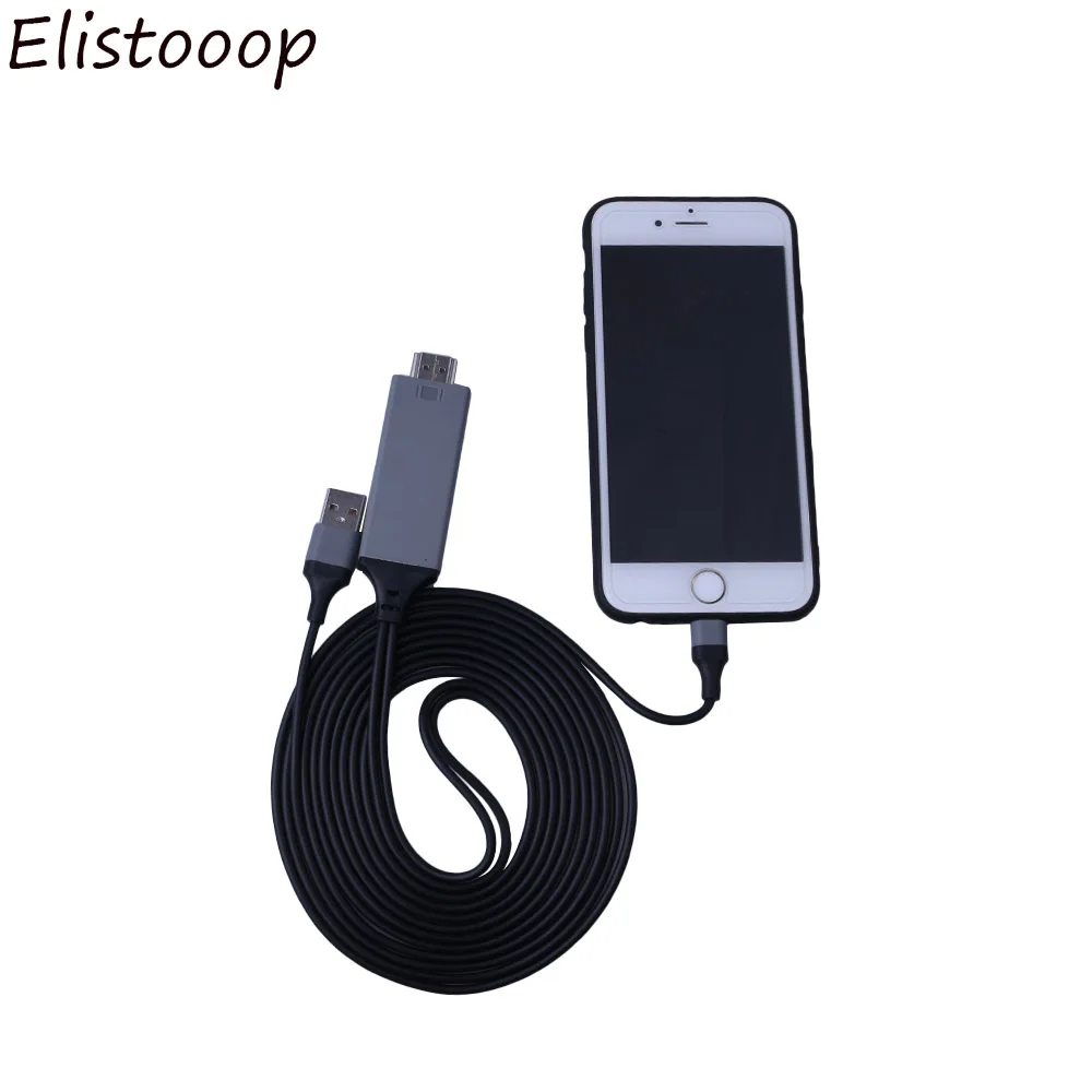 2 м Кабель HDMI-совместимый с HD 1080P конвертер адаптер кабель USB для HDTV TV цифровой AV