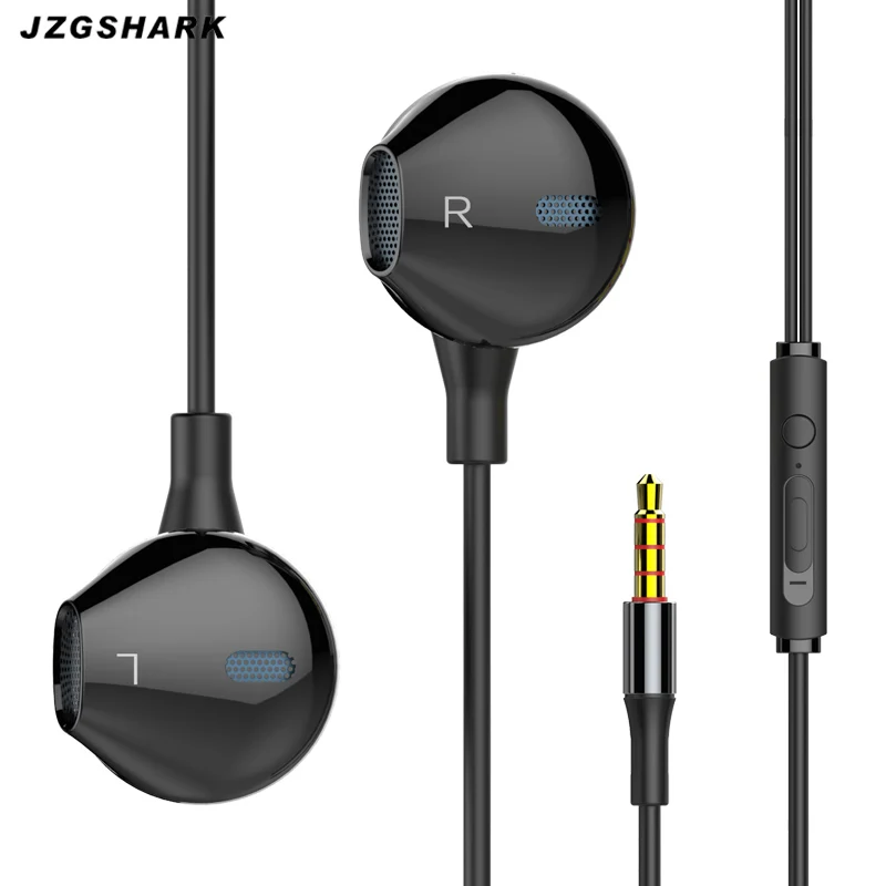 JZGSHARK Bass Sound наушники вкладыши спортивные с микрофоном для xiaomi iPhone Samsung гарнитура