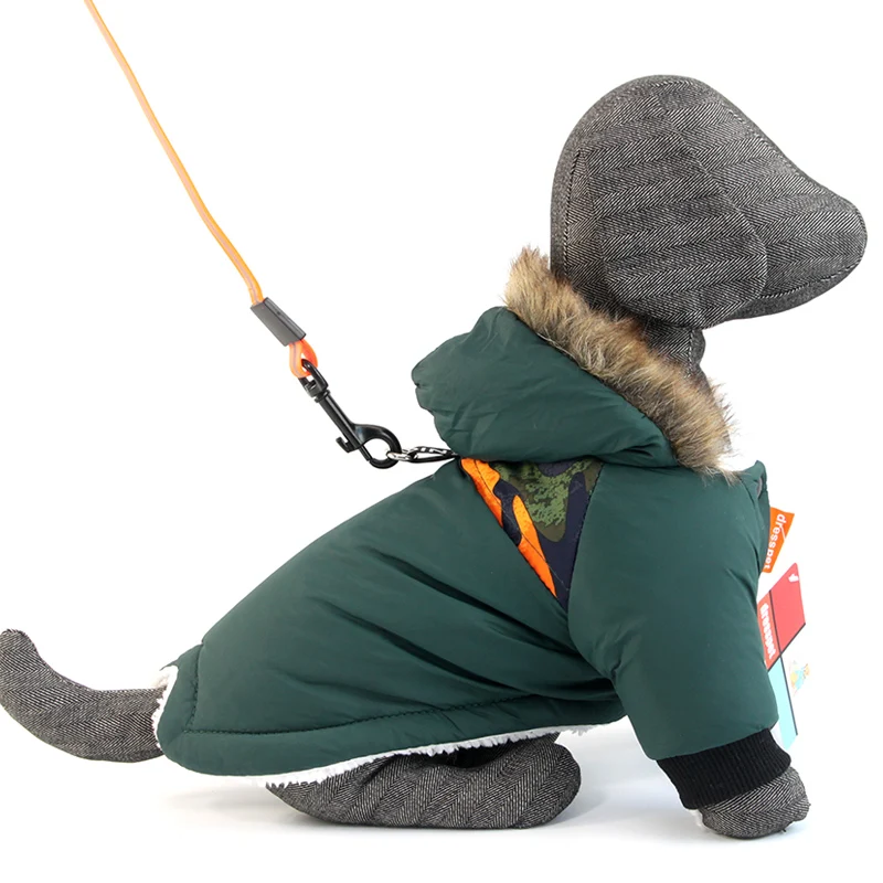 

Winter Pet Dog Clothes Warm Small Dogs Pets Puppy Costume French Bulldog Outfit Coat Waterproof Jacket Chihuahua Clothing