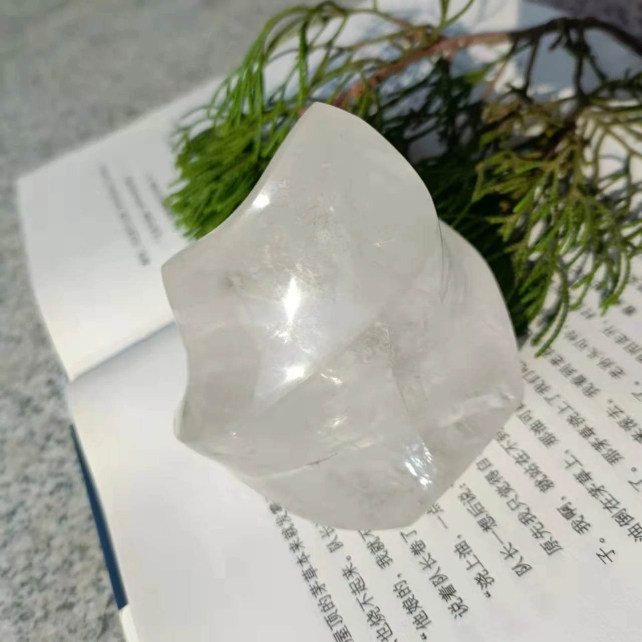 

Натуральный прозрачный кварц, пламя, кристаллы для лечения точки, терапия, аксессуары для дома и офиса