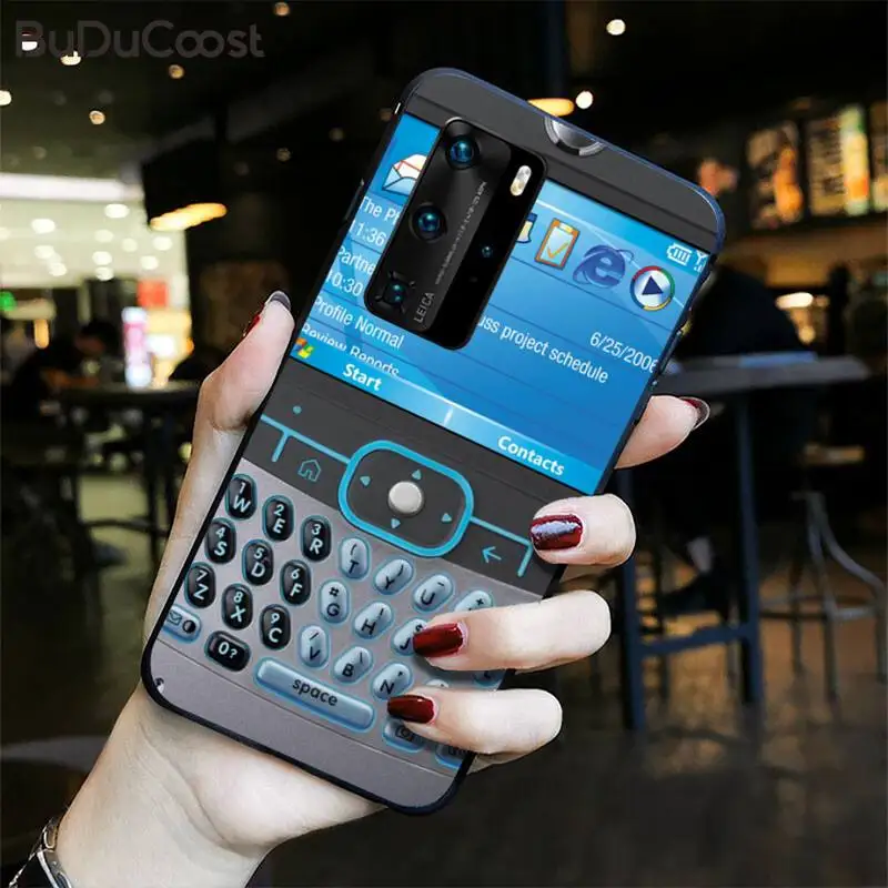 

Nokia Soft Black Phone Case For Huawei P30 P20 Mate 20 Pro Lite Smart Y9 Prime 2019
