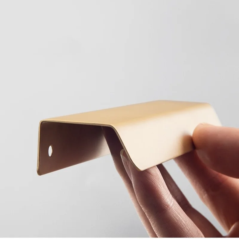 

Brass Furniture Handle Kitchen Cupboards s Cabinet Pulls Gold Drawer Door Knob Pull