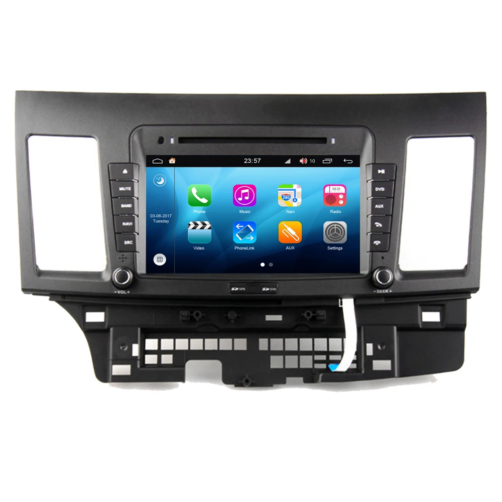 RoverOne Android 8 0 автомобильный мультимедийный плеер для Mitsubishi Lancer GaLant Fortis Ispira